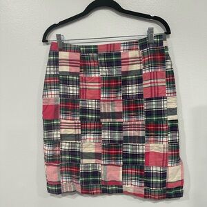 Colorful Patchwork Mini Skirt